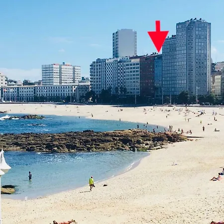 Apto Espectacular Con Vistas Playa Riazor Apartment *